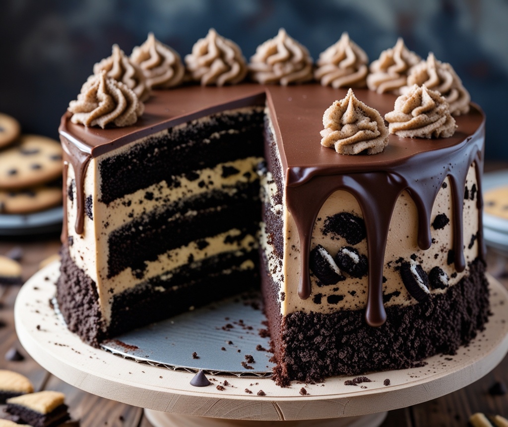 Cookies & Crumb Chocolate Cake