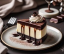 Chocolate Cream Cheese Cake With Crust