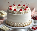 White Forest Cake 