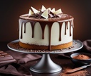 Chocolate Cream Cheese Cake With Crust 
