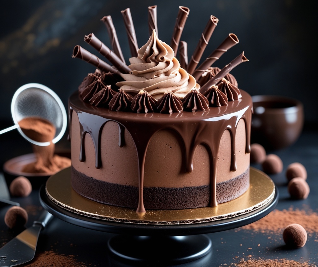 Chocolate Truffle Cake