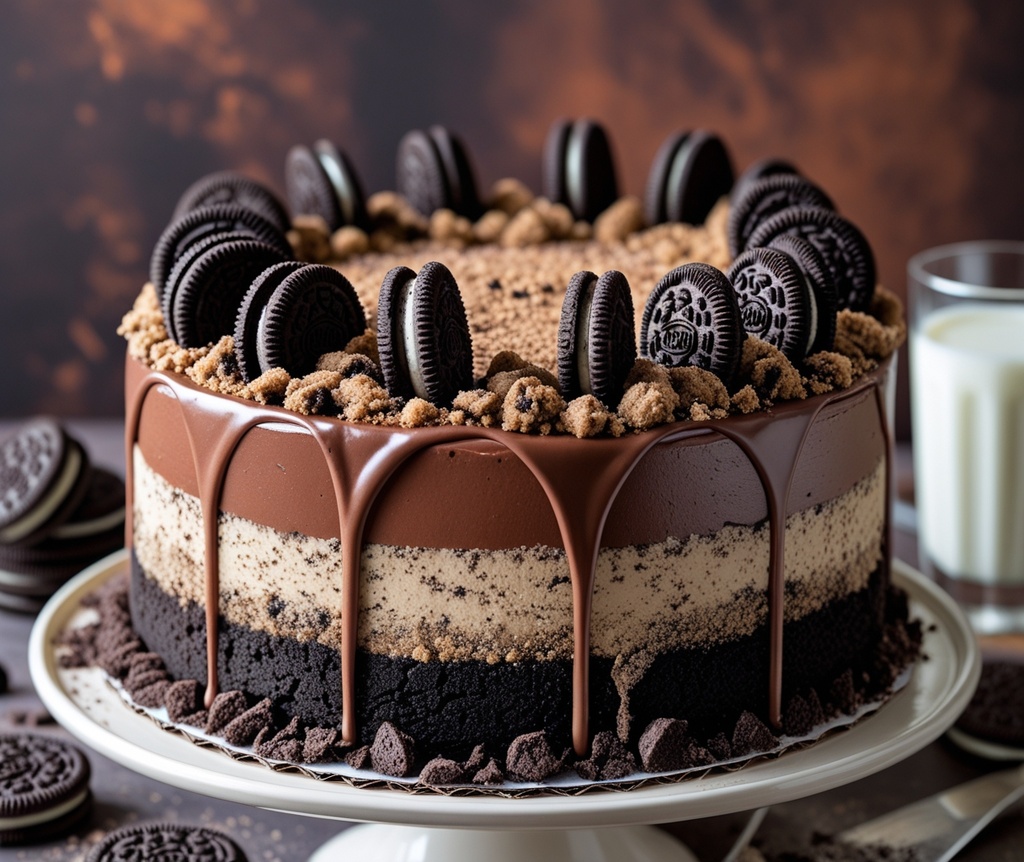 Cookies & Crumb Chocolate Cake 
